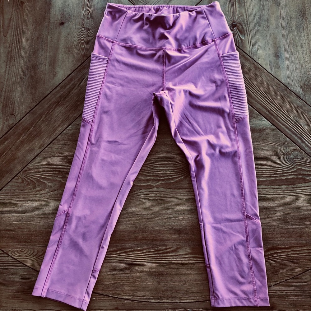 Vogo Pink/Salmon Leggings 7/8 Length